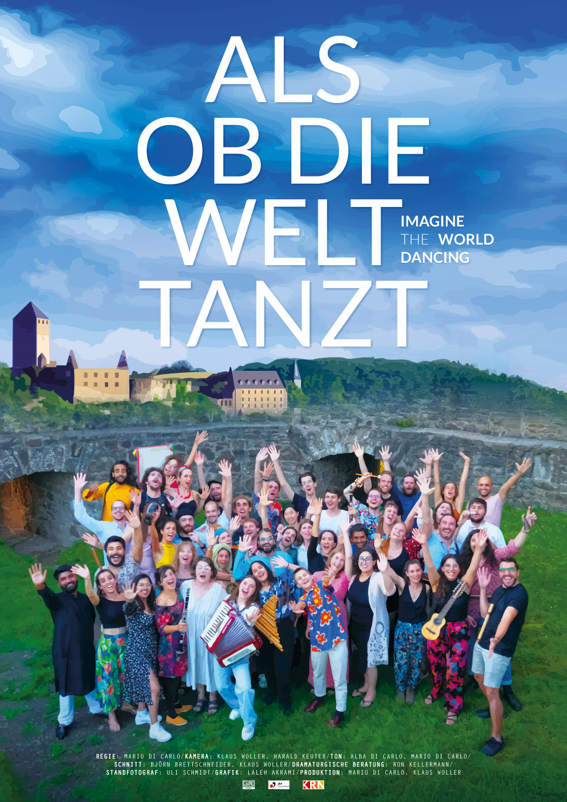 "Als ob die Welt tanzt" - Filmplakat